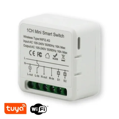 رله تک کانال پشت کلیدی WiFi