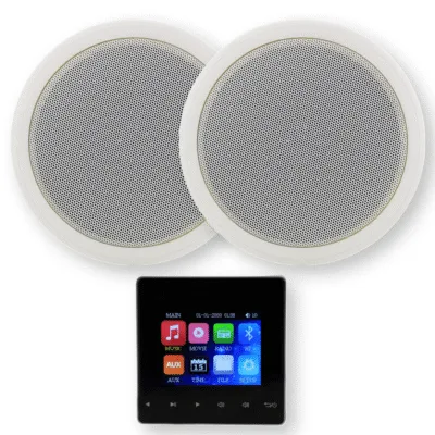 پکیج 2 اسپیکر 70وات مدل full-range با پنل 3 اینچ برندhifi