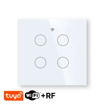  کلید چهار پل هوشمند WI-FI+RF تویا