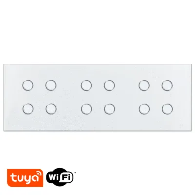 کلید دوازده پل هوشمند  Wi-Fi - Tuya