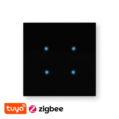 کلید هوشمند چهار پل طرح نقطه zigbee