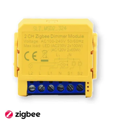 رله هوشمند دو کانال دیمر Zigbee