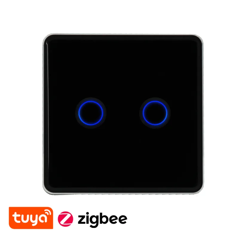 کلید دو پل Zigbee مدل curve
