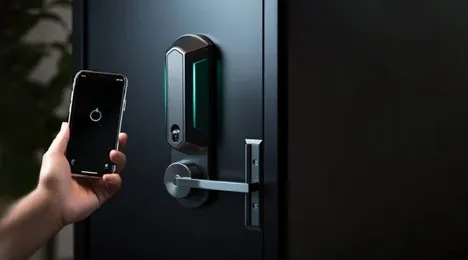 دستگیره هوشمند درب ضخیم