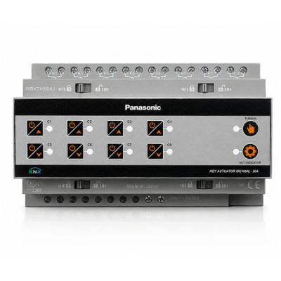 دیمر اکتواتور KNX چهار کانال 250 وات پاناسونیک (DM104)